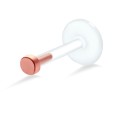 Solid Pin Shaped Labret Silver LA-183